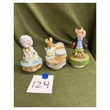 Beatrix Potter musical boxes