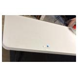 Plastic folding table
