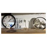 Clocks, stands