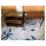 TV stand, piano bench