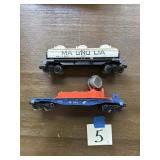 Lionel train cars