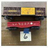 Lionel train cars