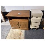 Cart; night stand