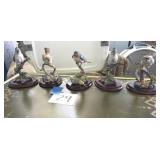Porcelain bird figurines