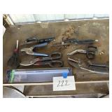 snips, scissors, saws, etc