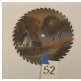 Painted saw blade