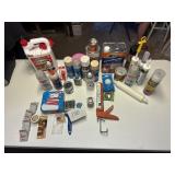 House and shop liquids, sprays, etc
