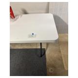Plastic table