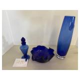 Blue glass