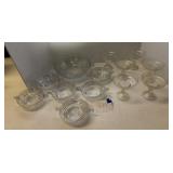 Glassware, salad set