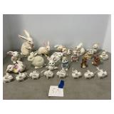 Bunnies and pigs