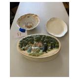Serving bowl, platter, dish