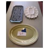 Platters, egg tray