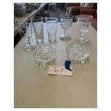 Grape cluster dishes, glassware