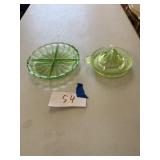 Uranium glass