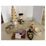 Cat decor, lead crystal, decor