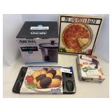 Pizza baker, slow cooker, et