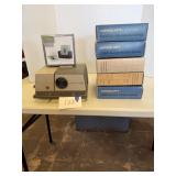 Slide projector, carousels, etc