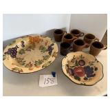 Fruit bowls, mugs