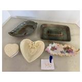 Frankoma, ashtray, bowls, dishes