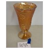 Carnival glass vase