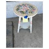 Hand painted side table