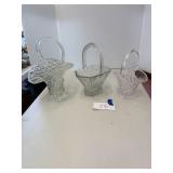 Glass baskets