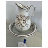Pitcher and bowl set