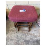 Glider foot stool