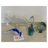 Art glass & paper wgts