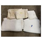 Shower curtain, shams,bedspread, ruffle, etc