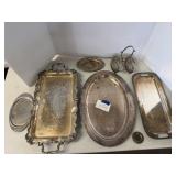Metal party dishes