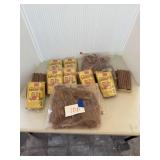 Tote of cinnamon sticks