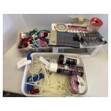 Crafts and sewing items