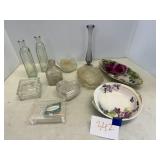 Nippon, bottles, trinket dishes, etc