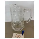 Crystal pitcher