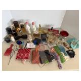 Perfume, clock, sunglasses, etc