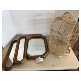 Bird cage, mirrors