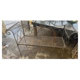 Iron bench