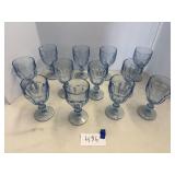 Libbey blue glasses