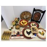 Rooster and chicken dishes