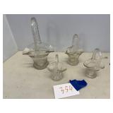 Glass baskets