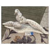 Italian bird figurine