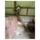 mailbox, landscape timbers
