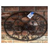 Iron wall decor