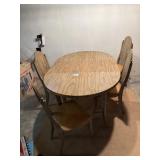 Table and chairs
