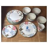 Pfaltzgraff Butterfly dishes