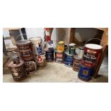 Paint, stain