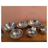 Stainless bowls