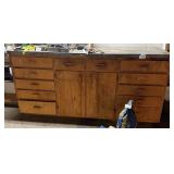 Cabinet work space